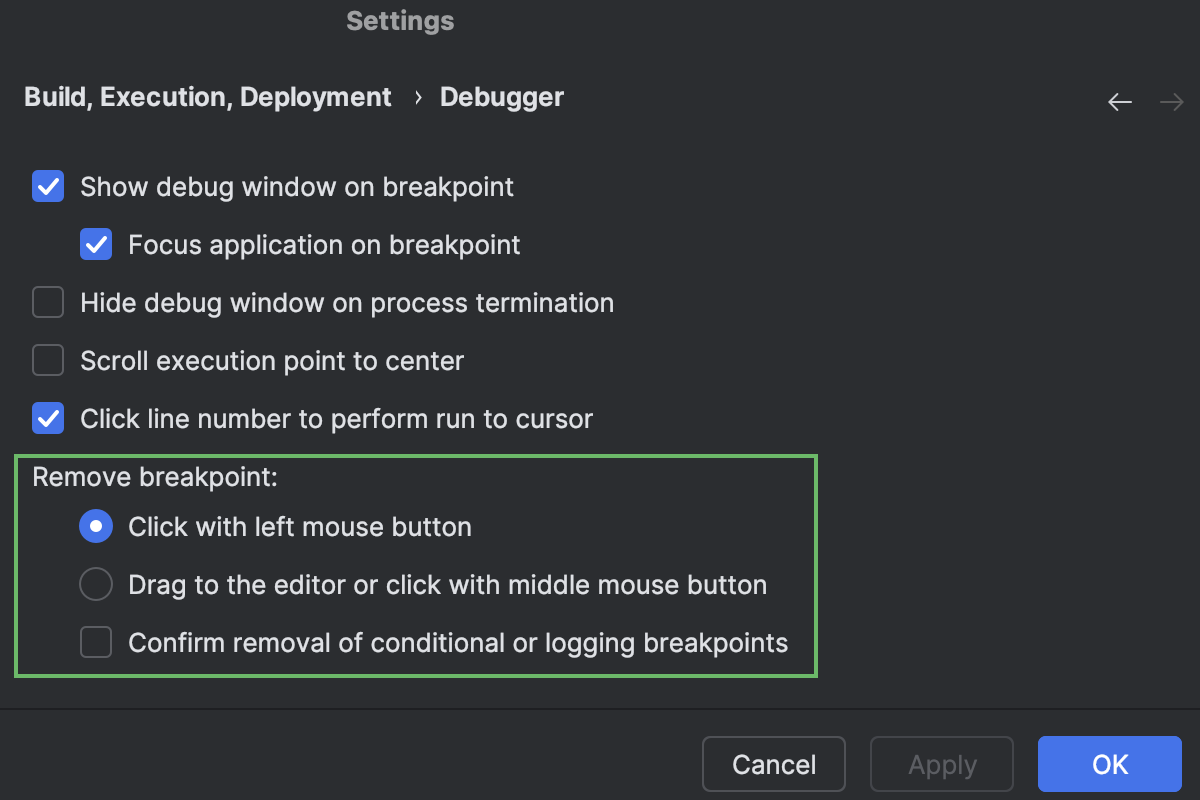 Configuring JavaScript debugger | WebStorm Documentation