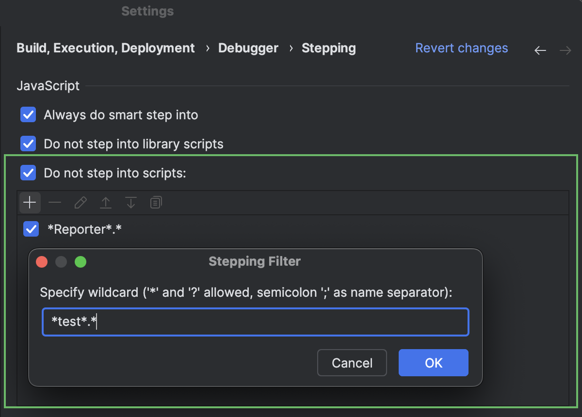 Configuring JavaScript debugger | IntelliJ IDEA Documentation