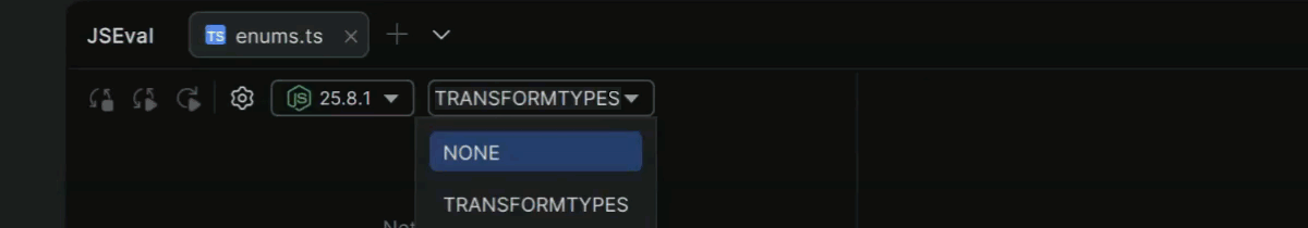 Configure TypeScript handling
