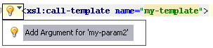 Missing Argument quick-fixes Missing Argument quick-fixes