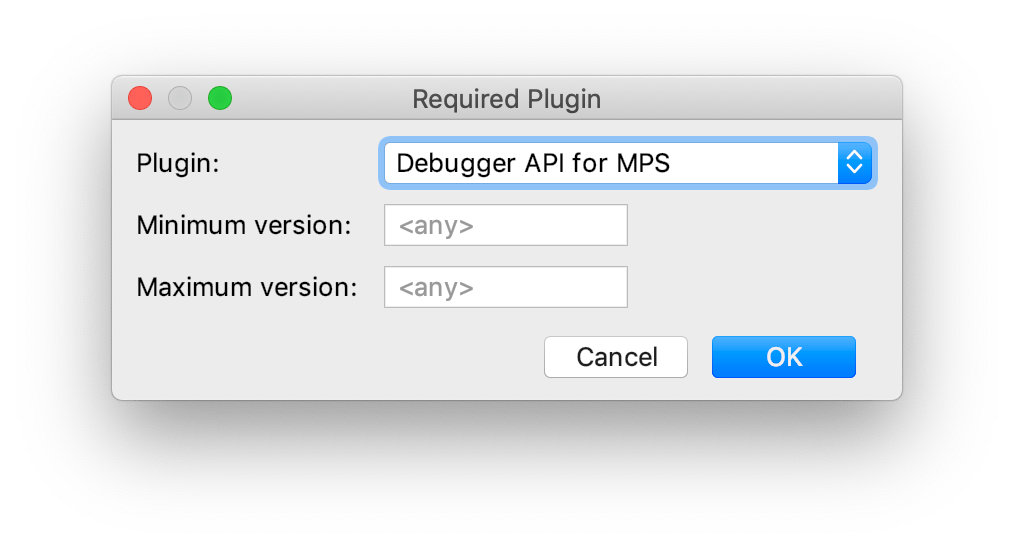 Add required plugin dialog Add required plugin dialog