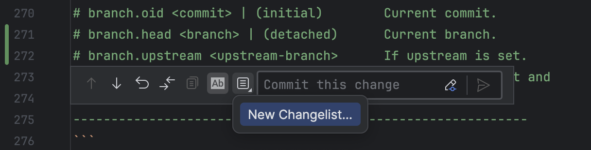 Commit and push changes to Git repository | MPS Documentation