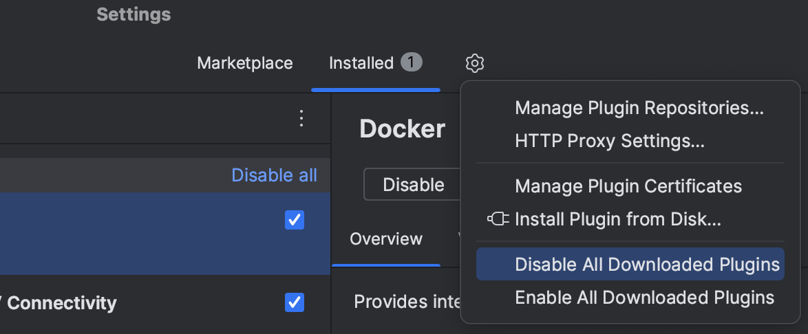 Plugins | DataGrip 文档