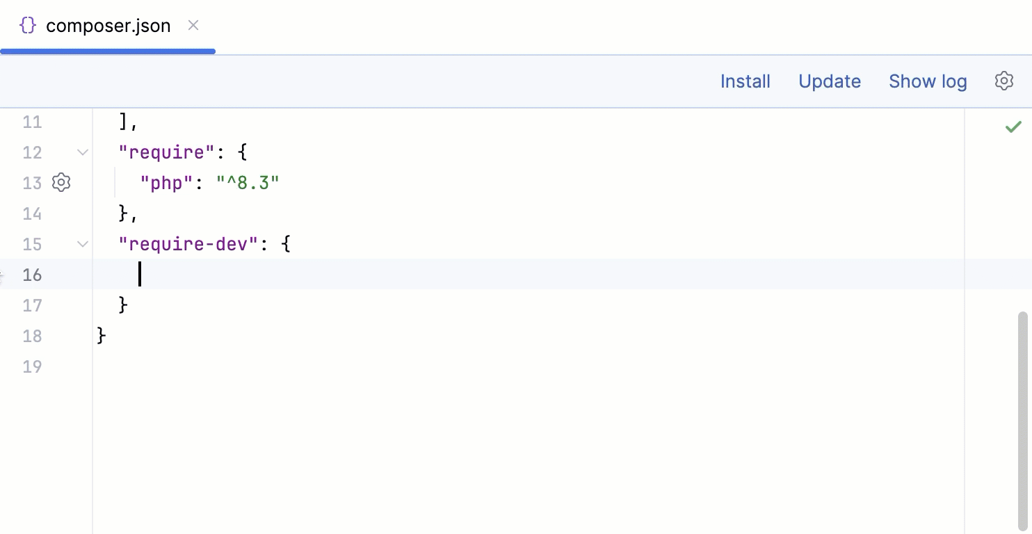Composer dependency manager | PhpStorm Documentation