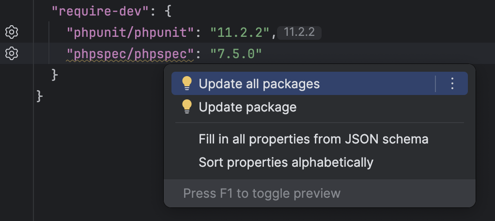 Composer dependency manager | PhpStorm Documentation