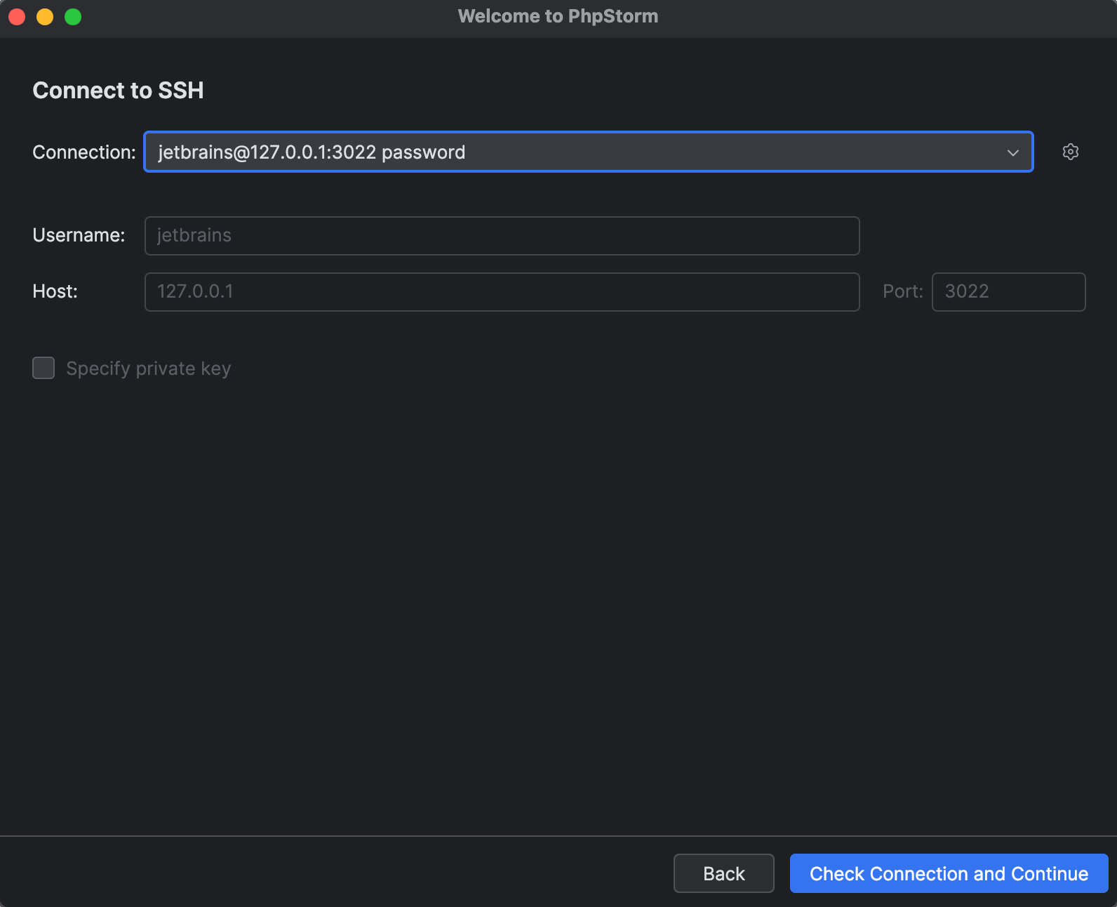 Connect to a remote server from PhpStorm | PhpStorm Documentation