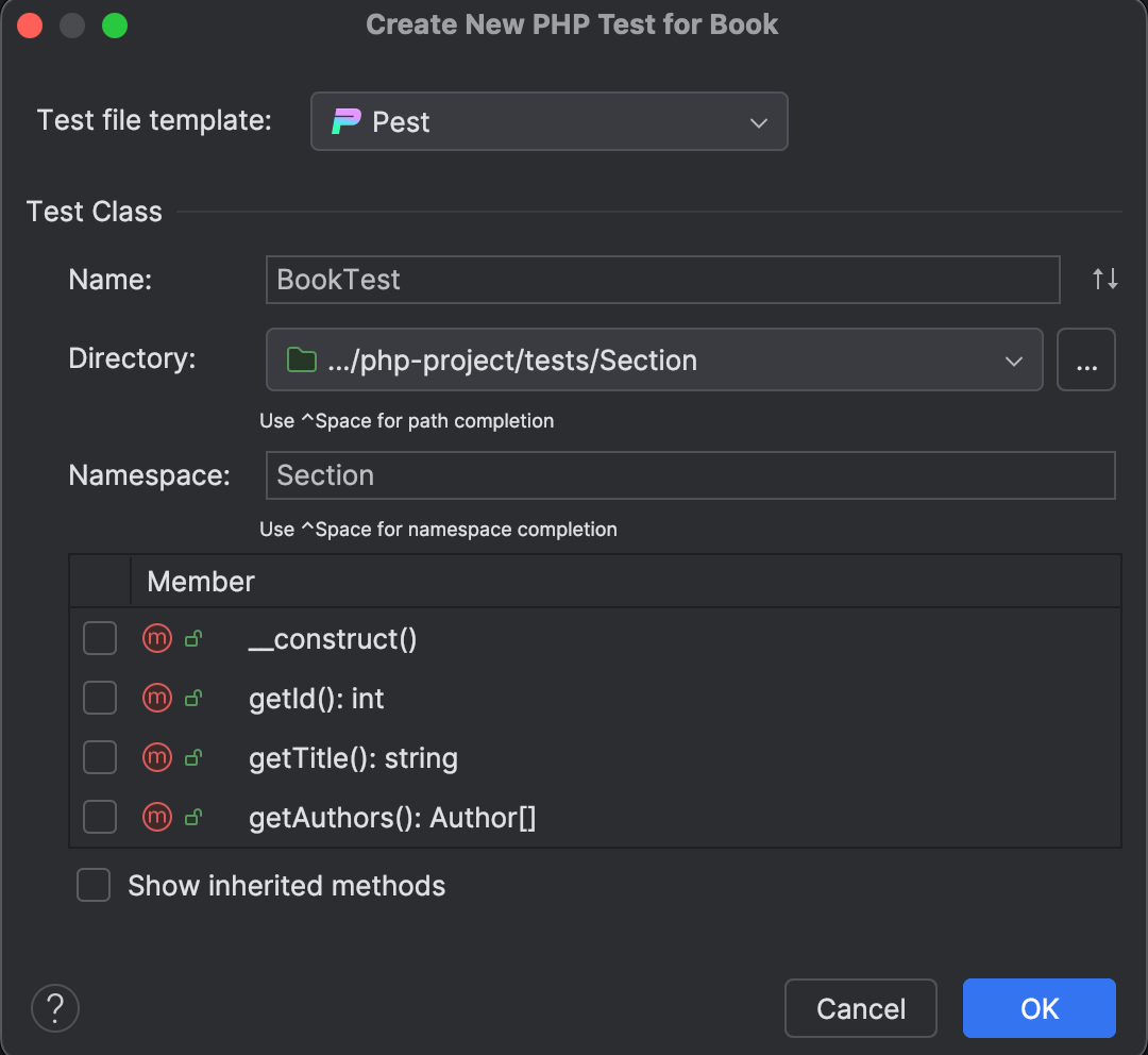 Pest | PhpStorm Documentation