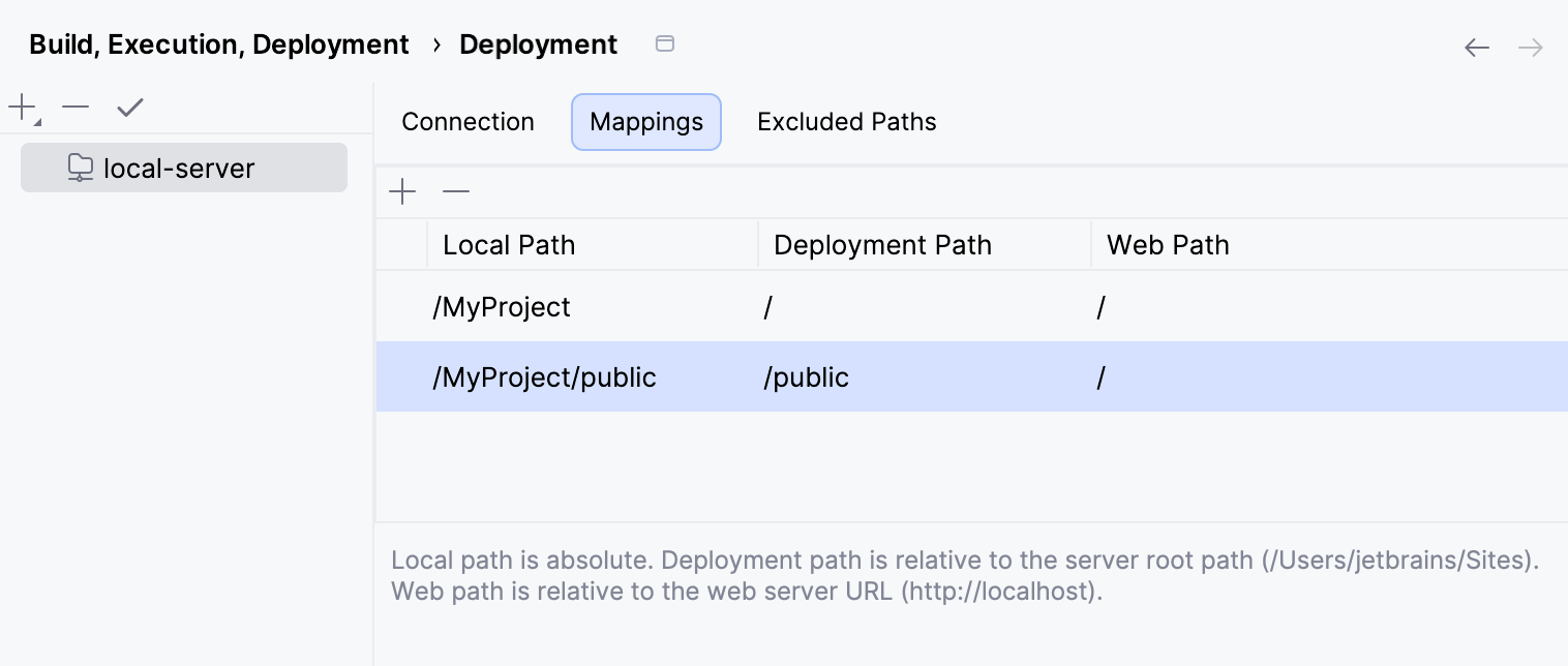 Deployment Mappings for Debugger Validation