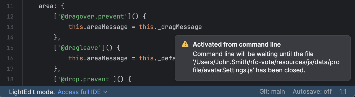 LightEdit mode | PhpStorm Documentation