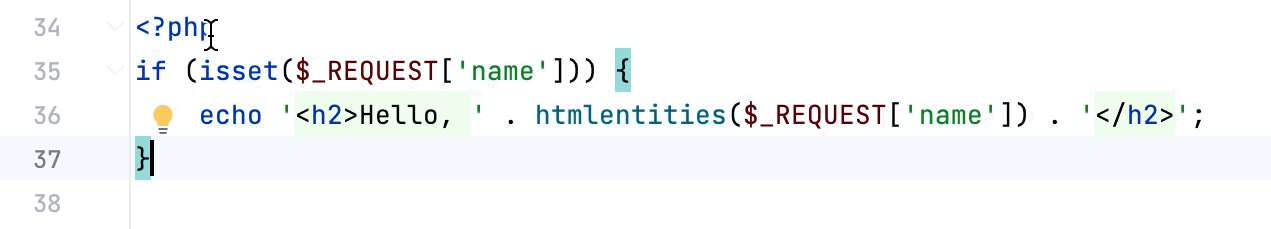 Code Folding | PhpStorm Documentation