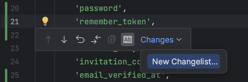 Commit and push changes to Git repository | PhpStorm Documentation