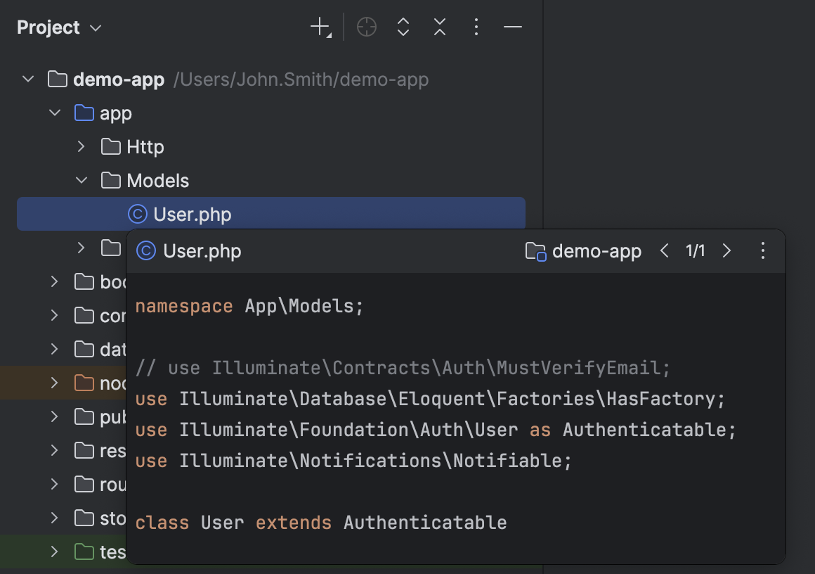 Project tool window | PhpStorm Documentation