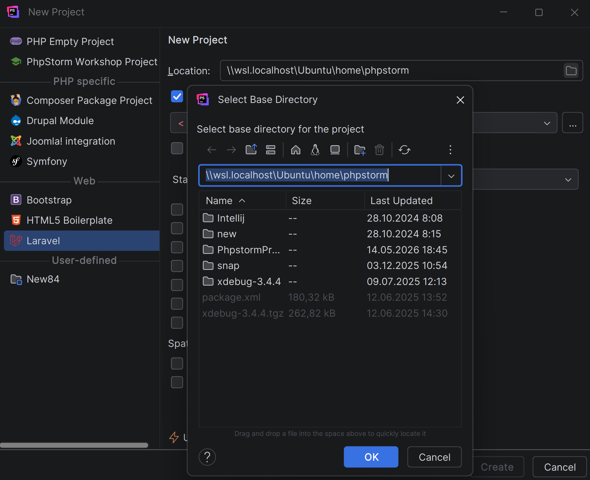 WSL | PhpStorm Documentation