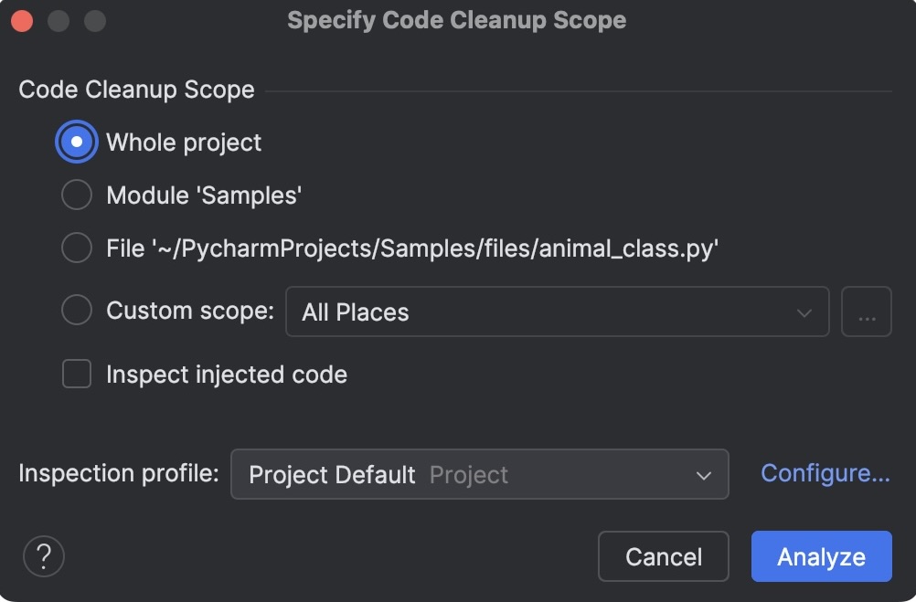 Fix Pycharm Running Problem Get results and fix problems | PyCharm Documentation
