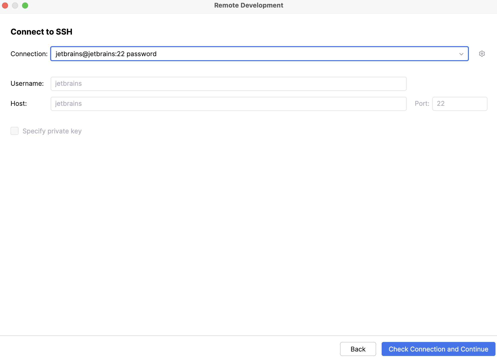 PyCharm welcome screen