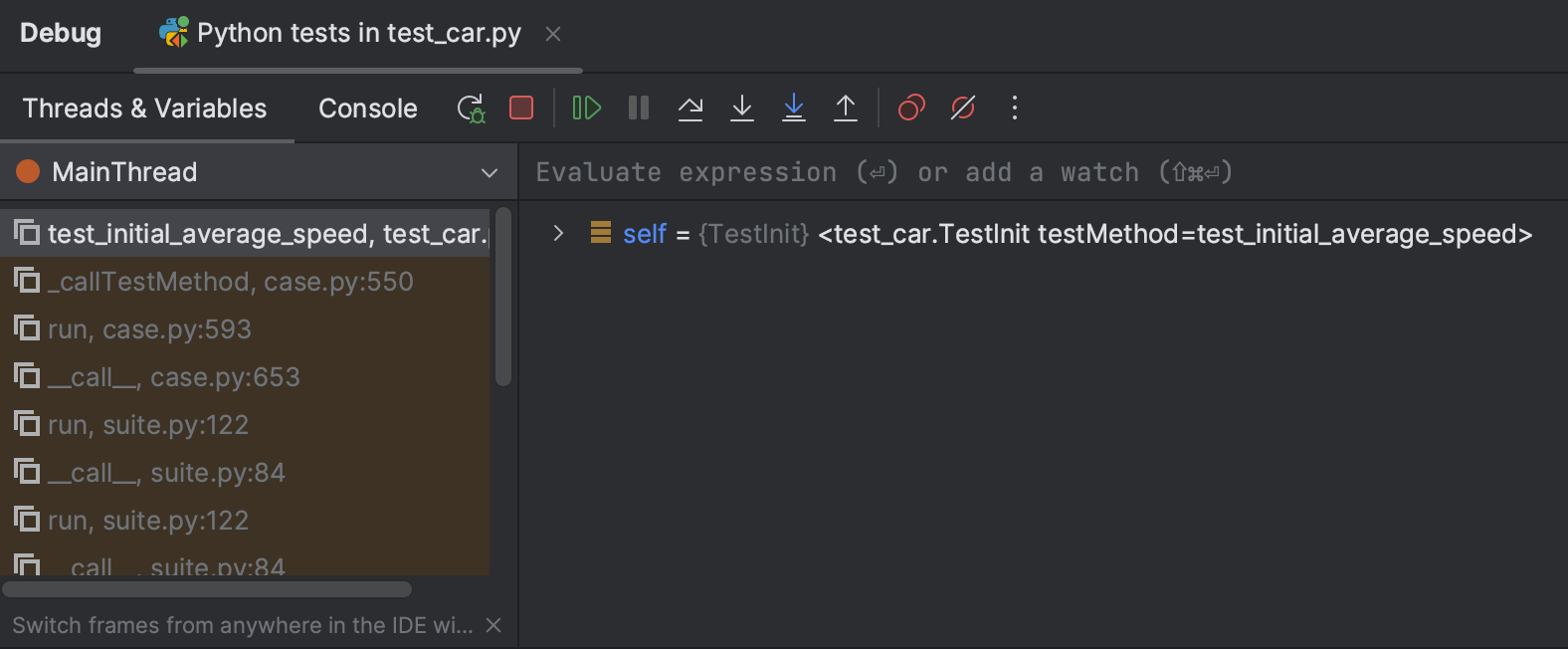 Test your first Python application | PyCharm Documentation