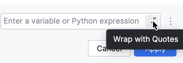 Wrap with Quotes Wrap with Quotes