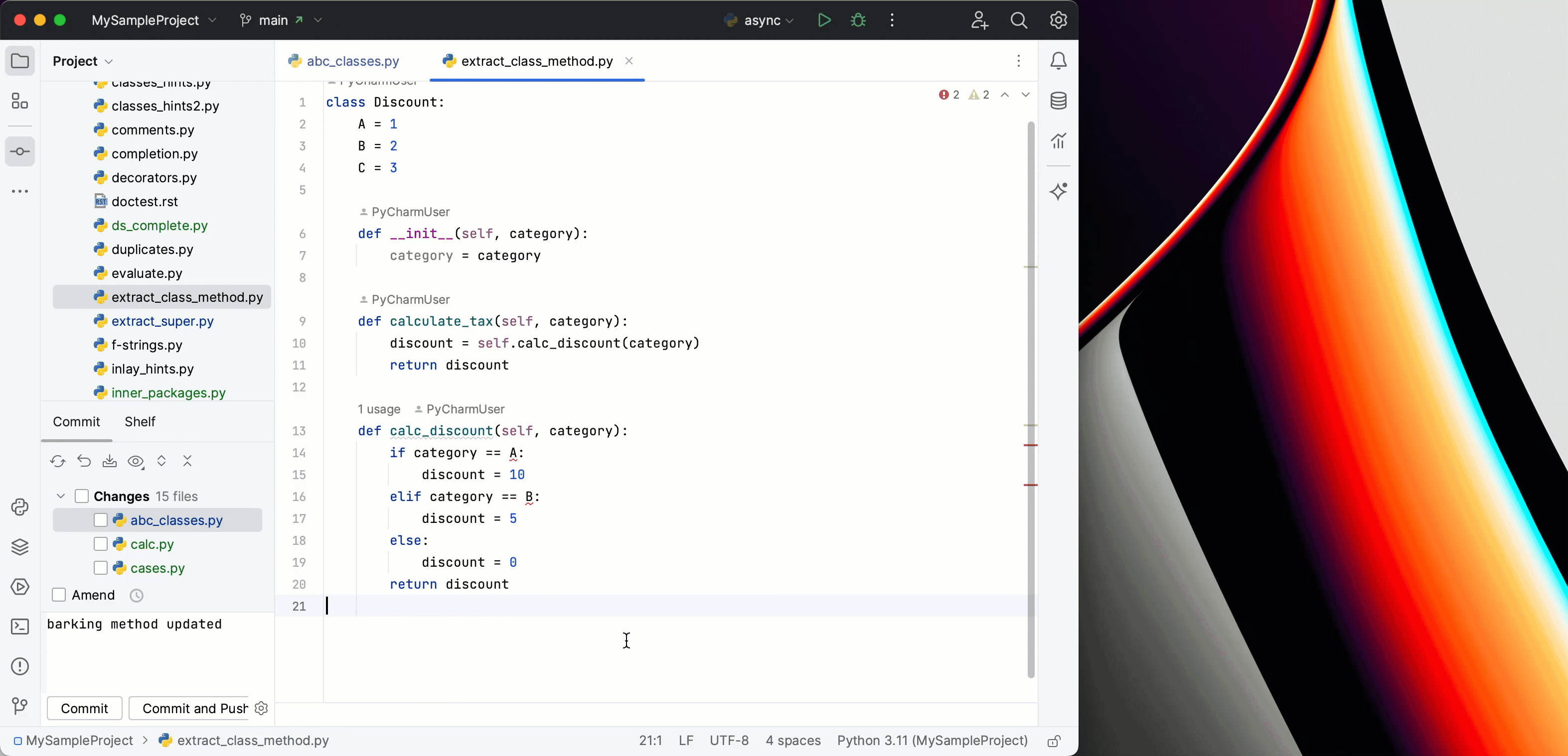 Arrange tool windows | PyCharm Documentation