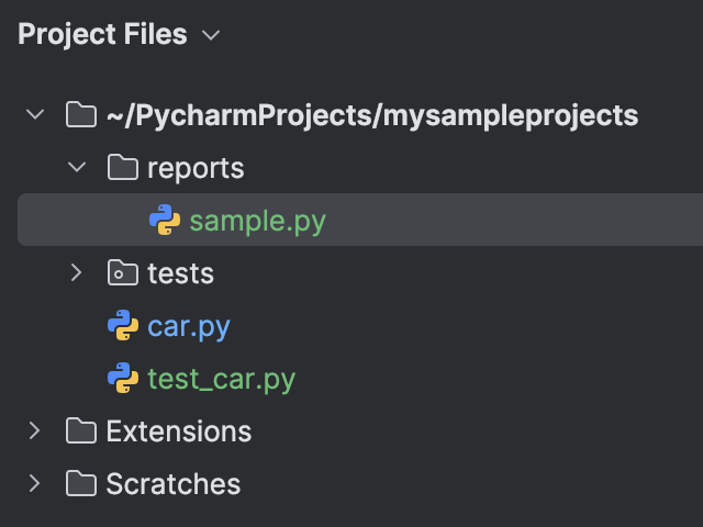 填充项目 | PyCharm 文档