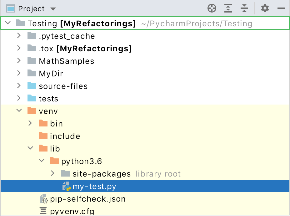 Editing a non-project file Editing a non-project file