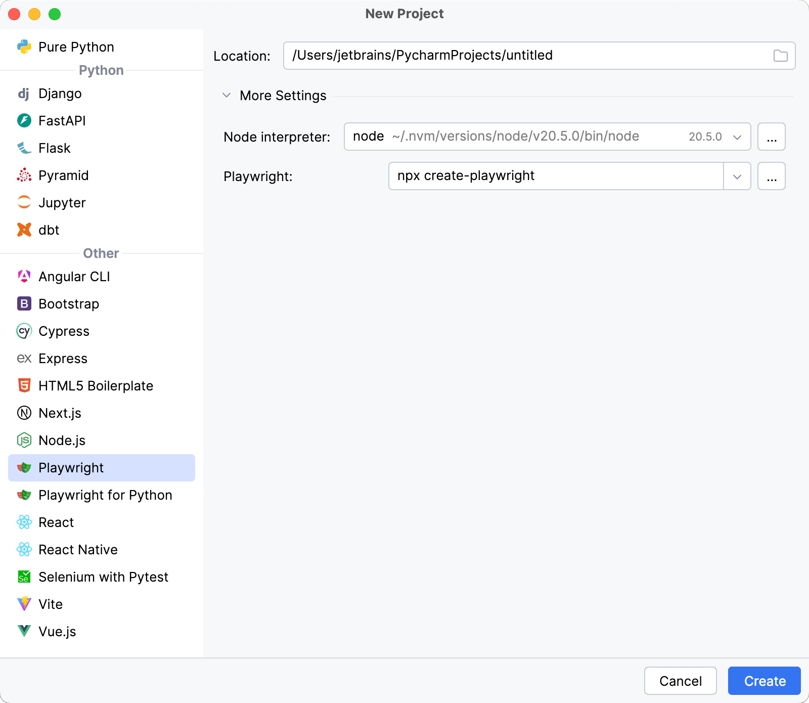 Creating a new Playwright project Creating a new Playwright project