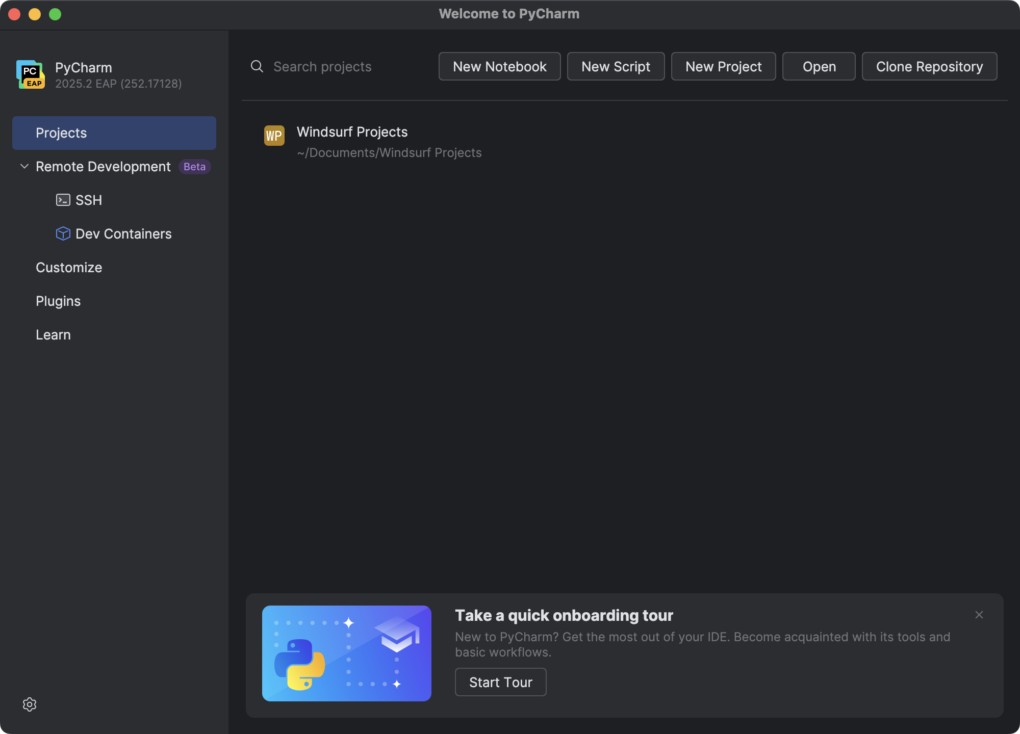 Projects imported from Windsurf Projects imported from Windsurf