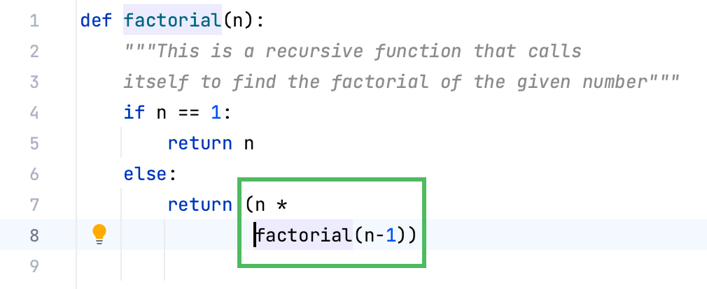 Wrap the expression in parentheses when pressing Enter inside a statement Wrap the expression in parentheses when pressing Enter inside a statement