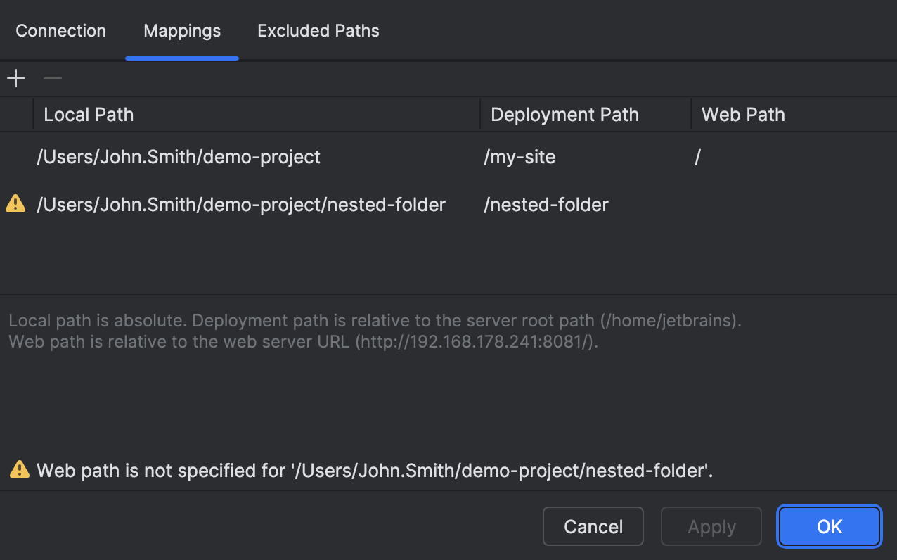 Create a remote server configuration | PhpStorm Documentation
