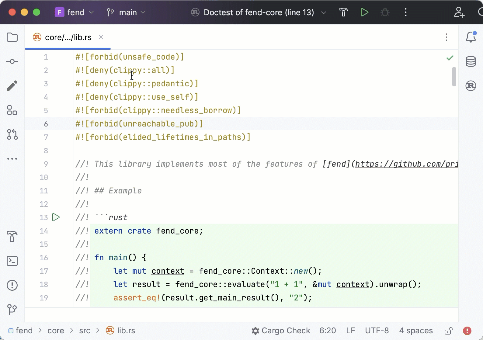 测试的边栏菜单
