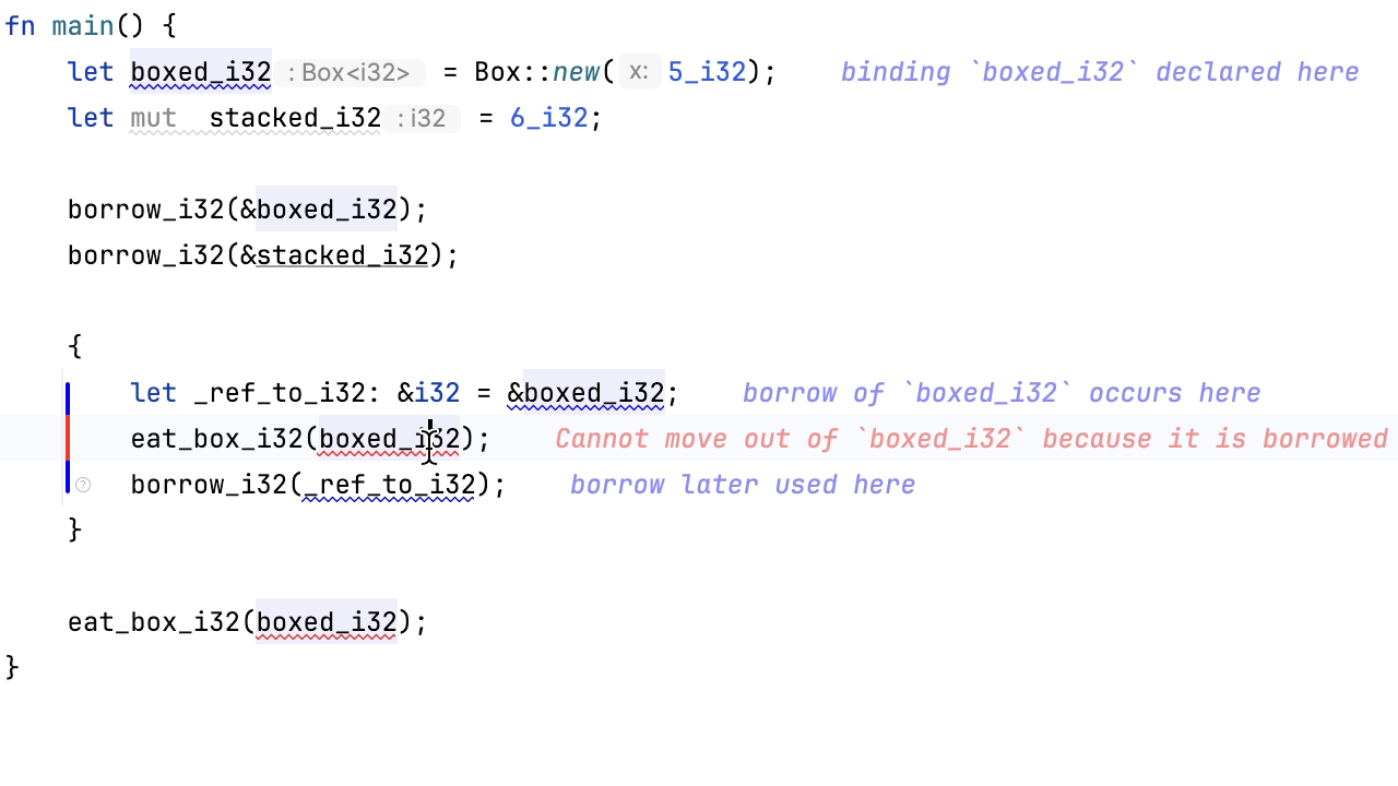 内联错误消息与说明