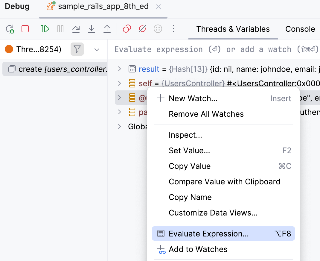 Select the expression to start from Select the expression to start from