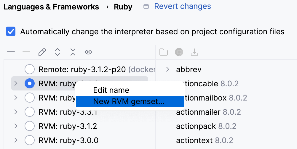 Ruby Interpreters page