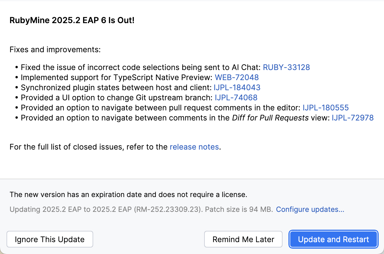 Platform and Plugin Updates