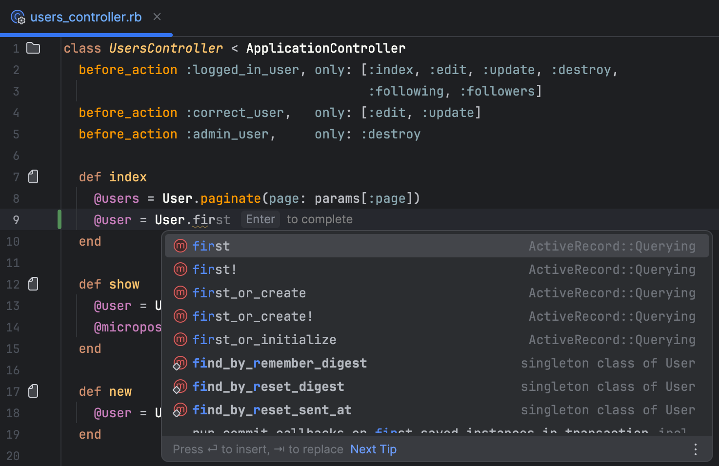 RubyMine Quick Start | RubyMine Documentation