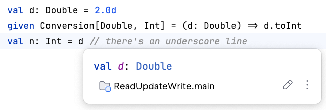 Highlight: Implicit conversion