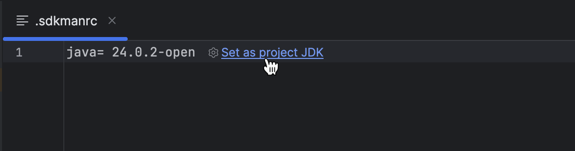 SDK | IntelliJ IDEA 文档