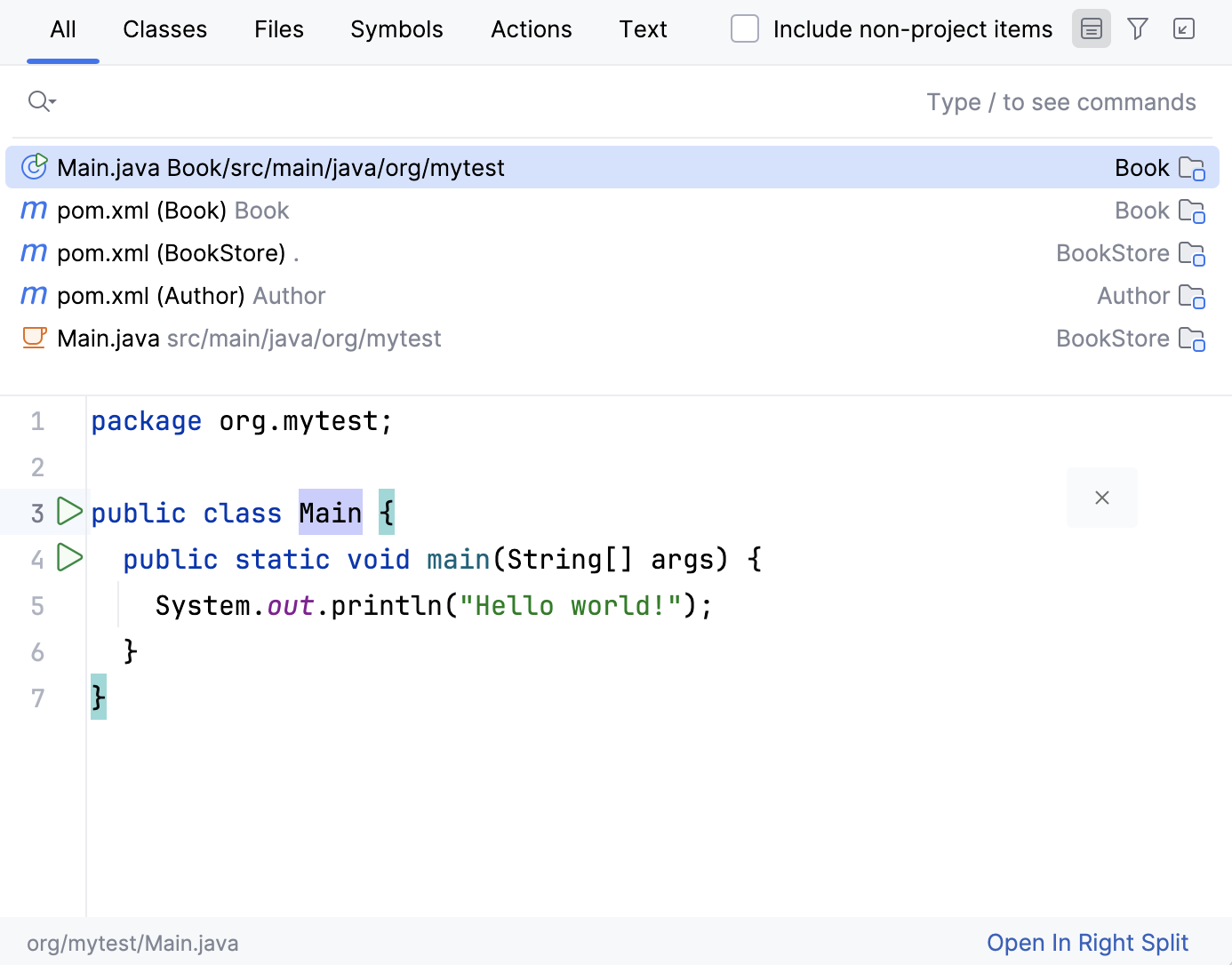 search everywhere popup search everywhere popup
