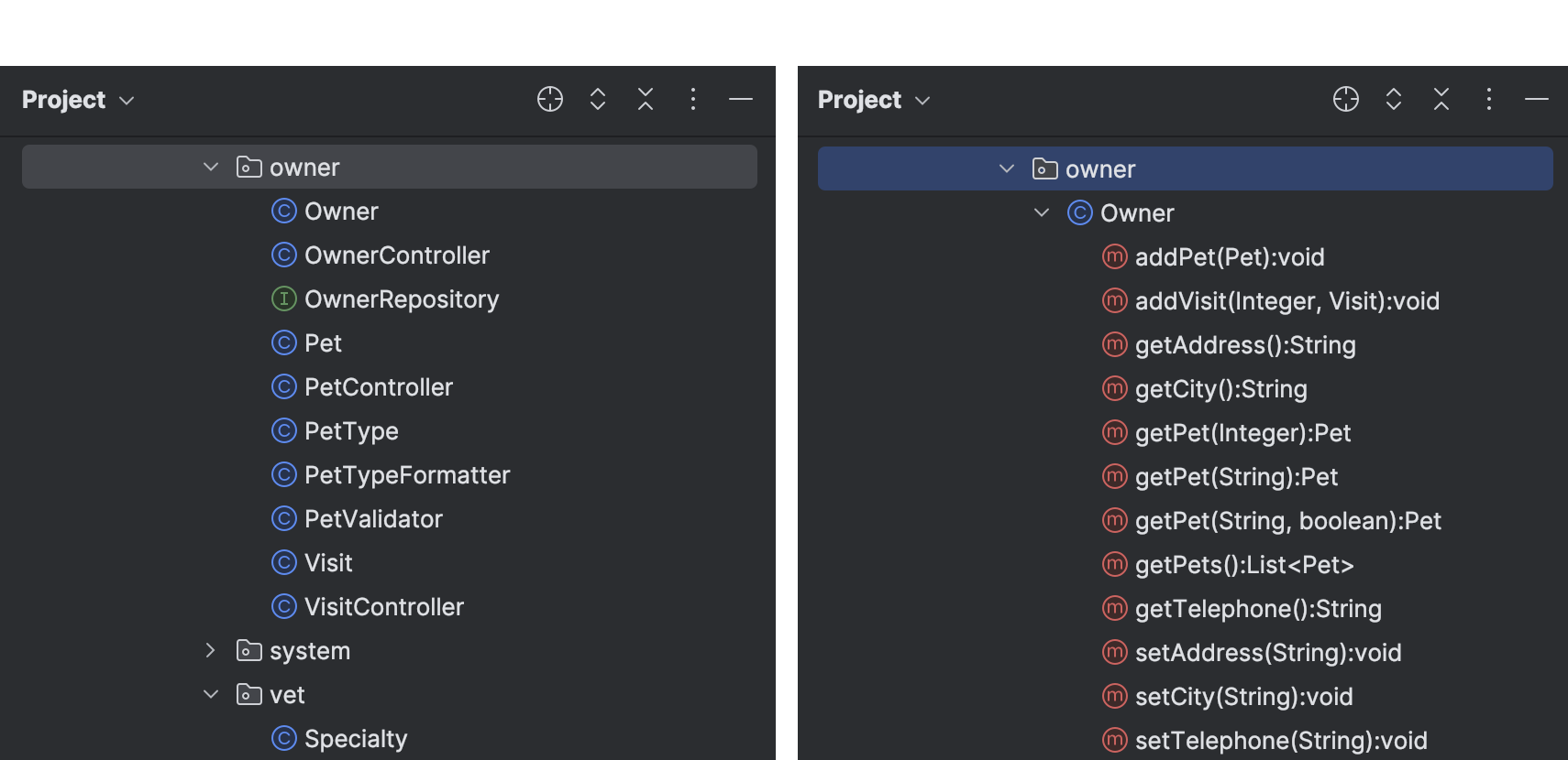 File structure | IntelliJ IDEA Documentation