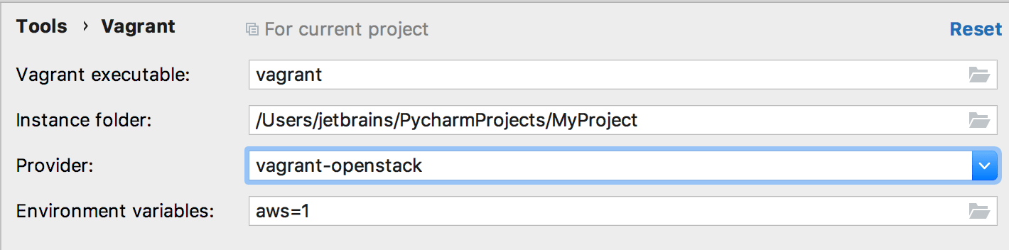 重新定义 Vagrant 提供程序 重新定义 Vagrant 提供程序