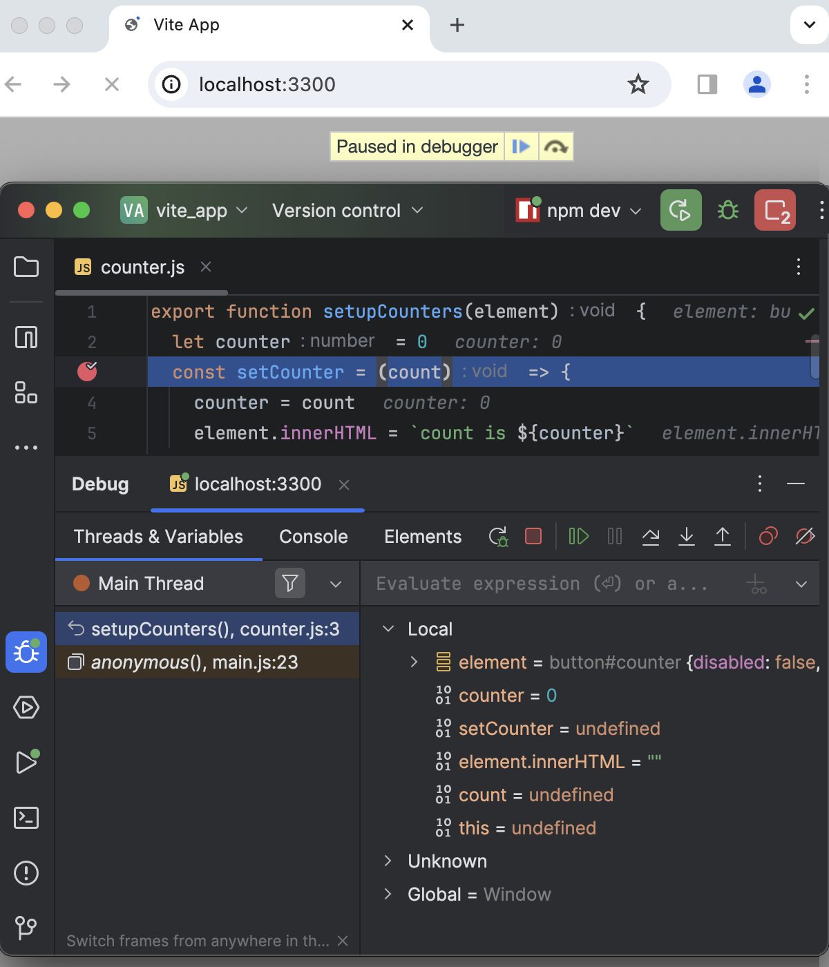 Vite | IntelliJ IDEA Documentation