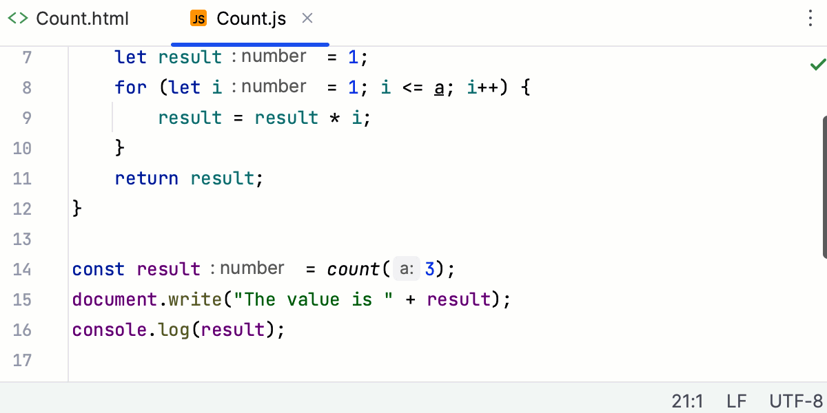 Editor basics | WebStorm Documentation