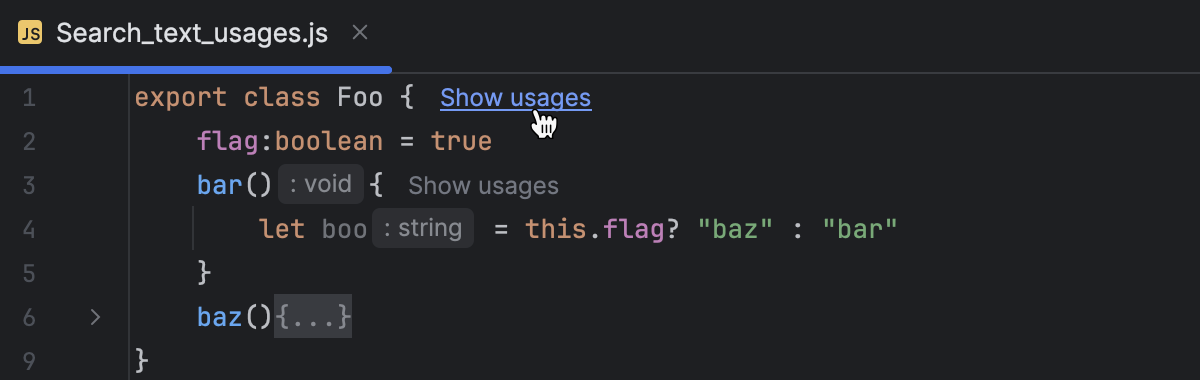 Source code navigation | WebStorm Documentation