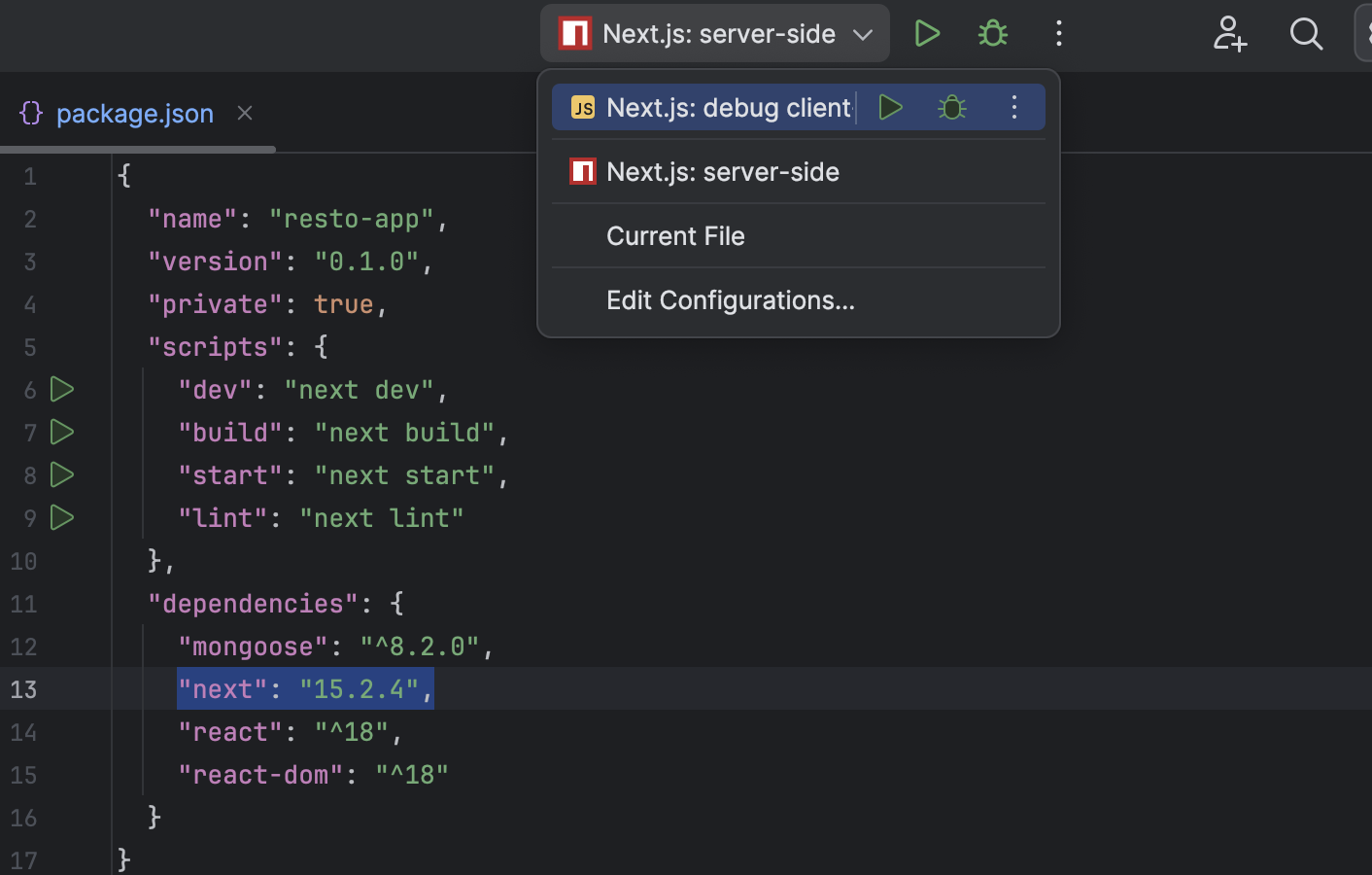 Next.js | IntelliJ IDEA Documentation