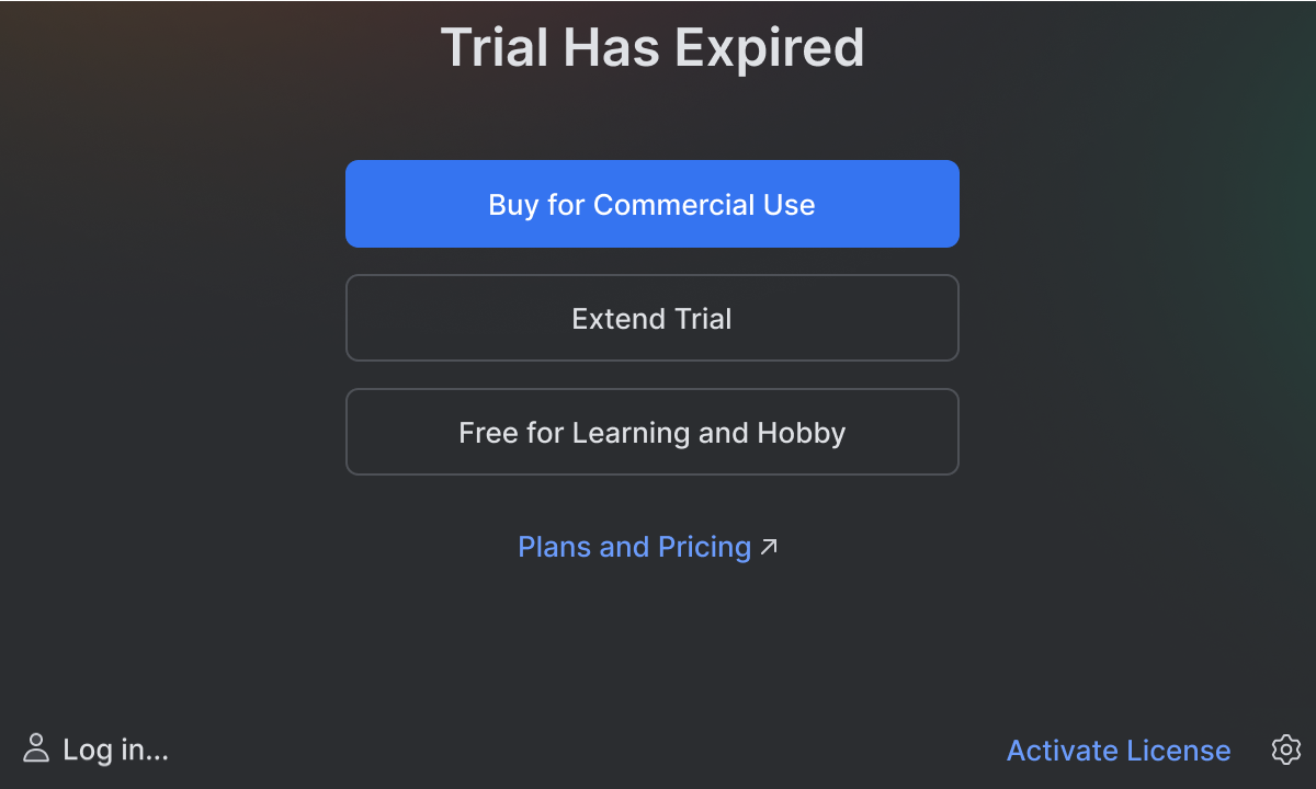 Extend a trial period