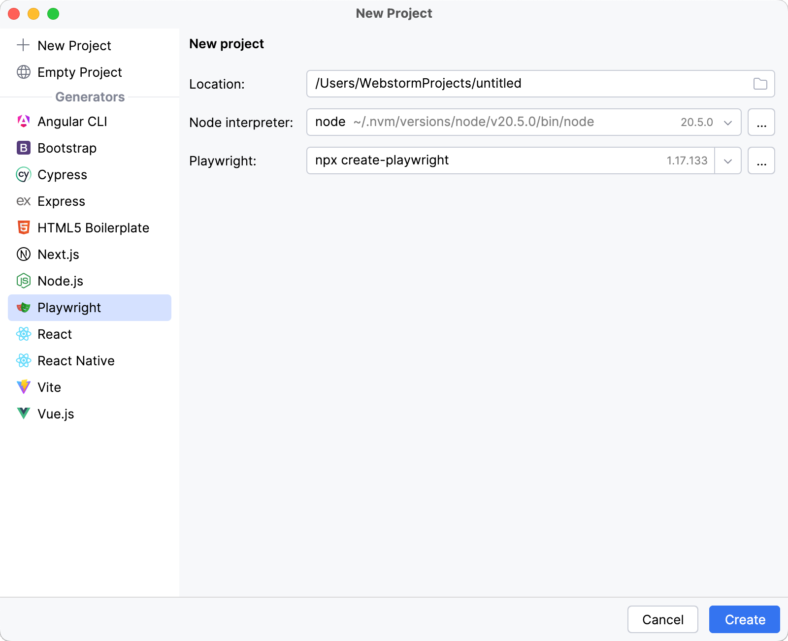 Creating a new Playwright project Creating a new Playwright project