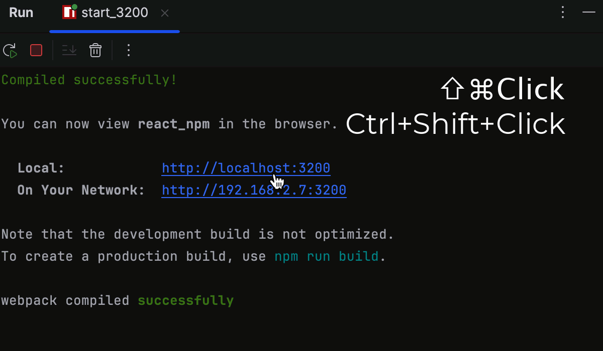 Run and debug React applications | IntelliJ IDEA Documentation