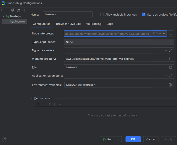 WSL | WebStorm Documentation