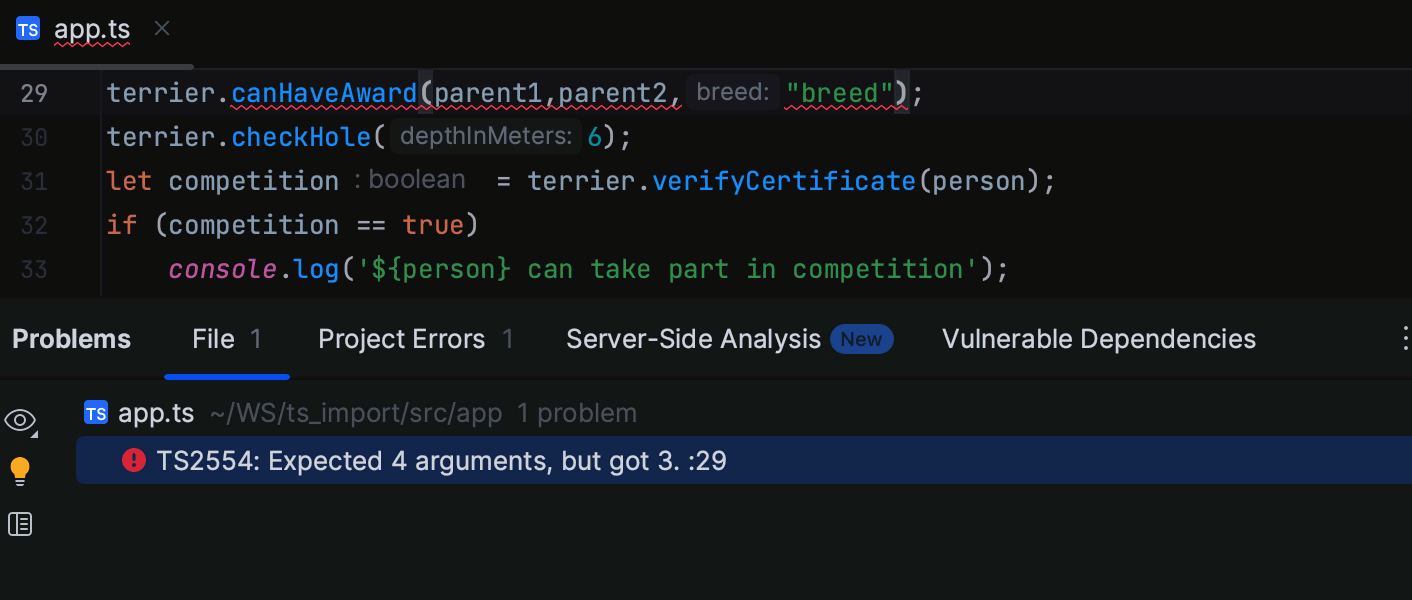 TypeScript | WebStorm Documentation