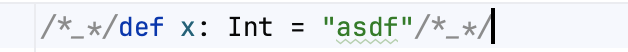 Surround code action - result Surround code action - result