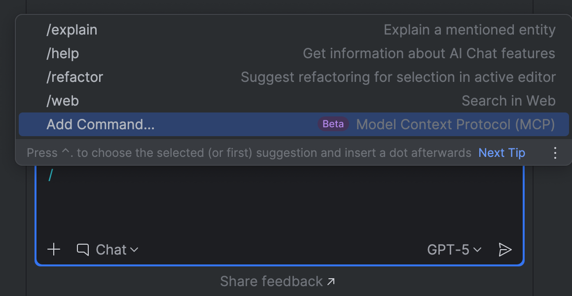 Add Command Add Command